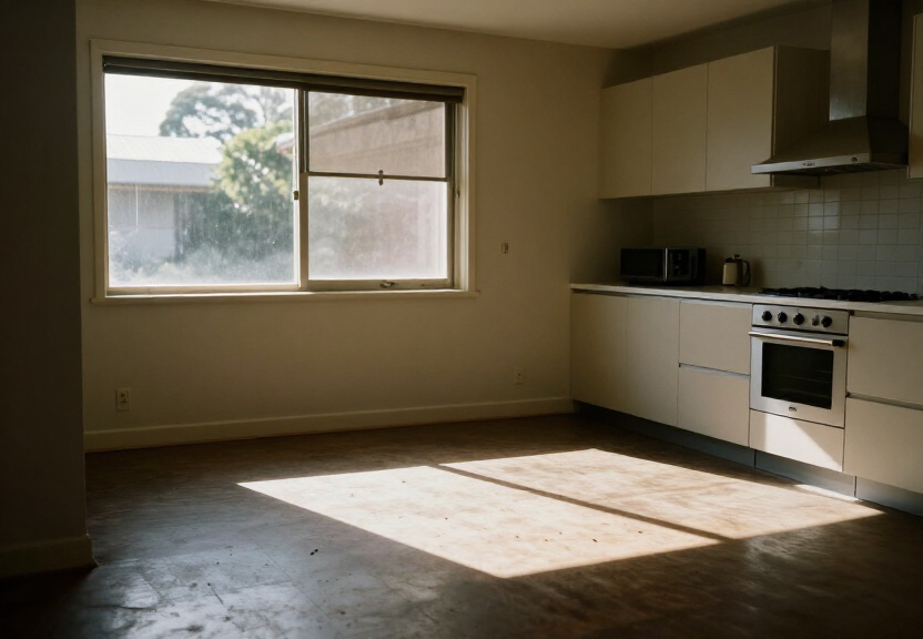 Clean kitchen after ant control treatment in Sylvania Waters